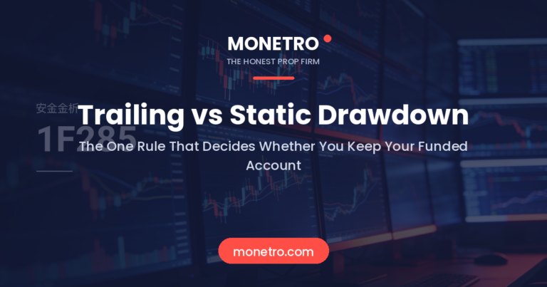 Trailing vs Static Drawdown: The One Rule That Decides Whether You Keep Your Funded Account