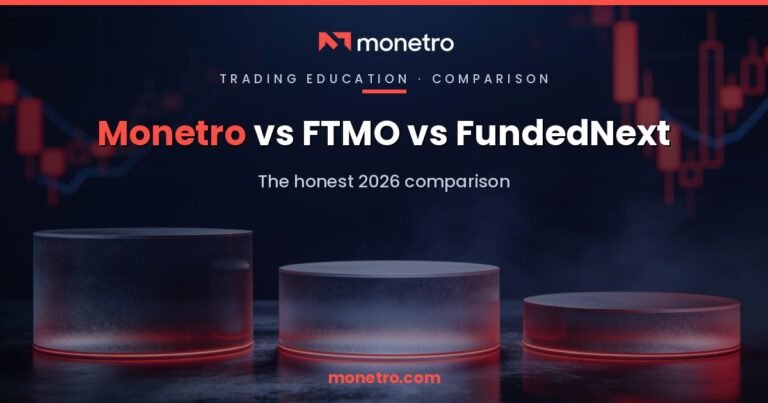 Monetro vs FTMO vs FundedNext: Honest 2026 Comparison