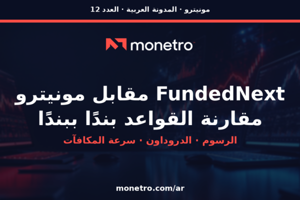 FundedNext مقابل مونيترو: مقارنة القواعد بندًا ببندًا (2026)